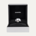 Anel Chanel Coco Crush em Ouro Branco