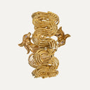 Pulsera Lalaounis de dragones, en oro con rubíes, Grecia, c.1970