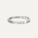 Anel Chaumet Bee My Love em Ouro Branco com Diamantes