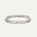 Anel Chaumet Bee My Love em ouro branco com diamantes