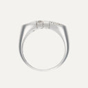 Anel Bvlgari Parentesi, Ouro Branco com Diamantes