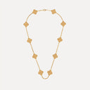 Colar Van Cleef & Arpels Alhambra em Ouro com 10 Motivos