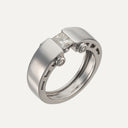 Anillo de oro y diamantes