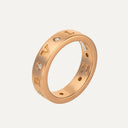 Anillo Bulgari Roman Sorbet con diamantes en oro rosa