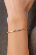 Pulsera Cartier Essential Lines en oro rosa con diamantes