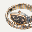 Reloj Bulgari Serpenti Tubogas en oro rosa y acero