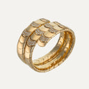 Pulseira em Ouro Amarelo de 18 kt com Diamantes de 2,4 ct
