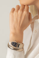 Reloj Bulgari Serpenti Tubogas en oro rosa y acero