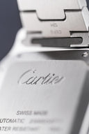 Relógio Cartier Santos Modelo Médio em Aço e Ouro Amarelo 18 kt