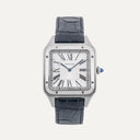 Relógio Cartier Santos-Dumont XL em Aço com Certificado Cartier