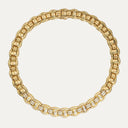 Gargantilha em ouro e brilhantes