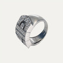 Anel Bulgari Parentesi, ouro e diamantes