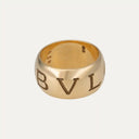 Anel Bulgari Monologo em ouro amarelo