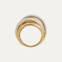 Anel em ouro e diamantes