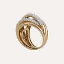 Anel em ouro e diamantes