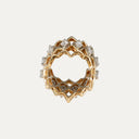 Anillo de oro y diamantes