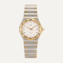 Relógio Omega Constellation, aço e ouro