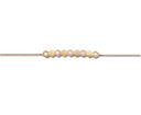 Pulsera Chaumet Bee My Love en oro rosa con diamantes