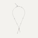 Fio com pendente Bulgari B. Zero1 em Ouro Branco