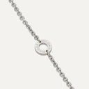 Fio com pendente Bulgari B. Zero1 em Ouro Branco