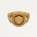 Anel Gianni Versace Medusa Angel em Ouro Amarelo