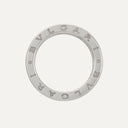 Anillo Bulgari B.zero1 en oro blanco con diamantes y certificado Bulgari