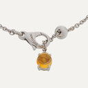 Collar Bulgari Allegra con diamantes, turmalina, peridoto y citrino en oro blanco