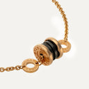 Pulseira Bulgari B.zero1 em Ouro Rosa e Cerâmica