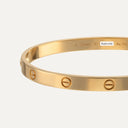 Pulsera Cartier Classic Love en oro amarillo