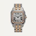 Relógio Cartier Panthère de Cartier com Diamantes em Ouro Rosa e Aço