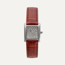 Reloj Cartier Tank Française, diamantes, oro blanco de 18 kt