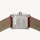 Reloj Cartier Tank Française, diamantes, oro blanco de 18 kt