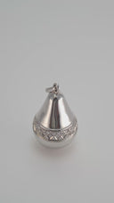 Pendente em ouro branco e diamantes