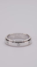 Anel Piaget Possession em Platina com Diamantes 0,14 ct