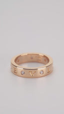 Anillo Bulgari Roman Sorbet con diamantes en oro rosa