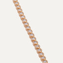 Pulsera Cartier Essential Lines en oro rosa con diamantes