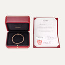 Pulsera Cartier Essential Lines en oro rosa con diamantes