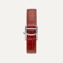 Reloj Cartier Tank Française, diamantes, oro blanco de 18 kt