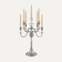 Candelabro de 9 brazos en plata 916‰ atribuido a Leitão & Irmão
